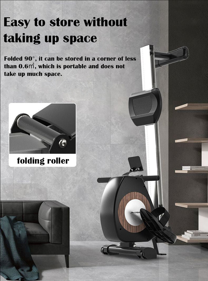 Foldable Mechanical Exercise Rowing Machine – Homyspire