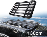 Thumbnail for Bottom view of roof rack basket showing support bars and frame