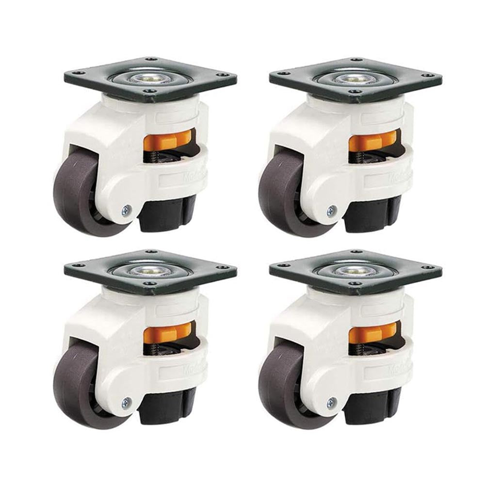 Caster wheels supporting heavy furniture