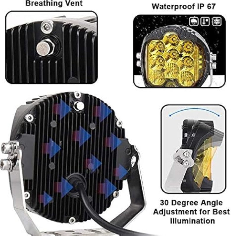 7" LED Fog Light