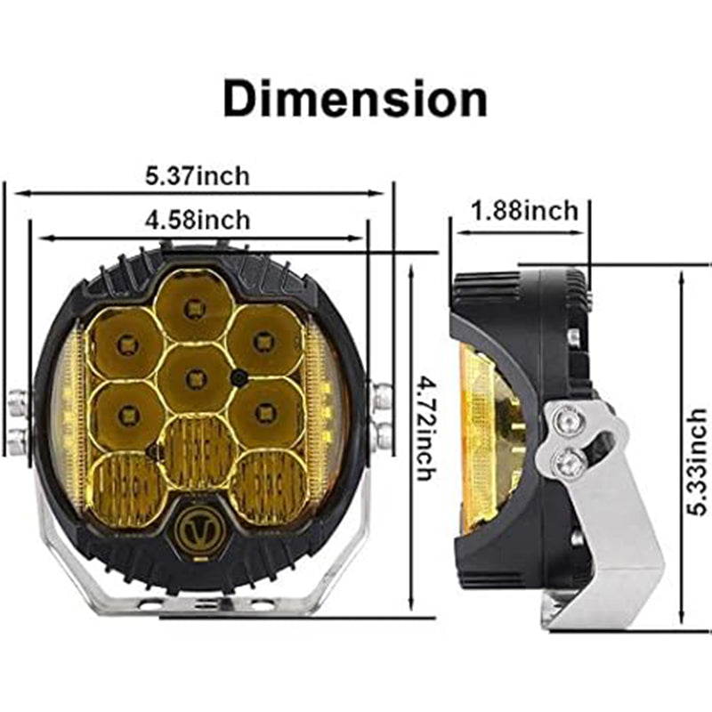 7" LED Fog Light
