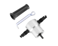 Thumbnail for Adjustable Double Head Sheet Metal Nibbler Cutter Cutting Power Drill Attachment
