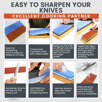 Thumbnail for Knife Sharpener Whetstone Kit