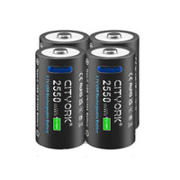 Thumbnail for CR123A Rechargeable Battery Pack – 4x 3.7V Lithium Batteries + Type-C Cable