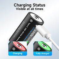 Thumbnail for CR123A Rechargeable Battery Pack  Type-C Cable