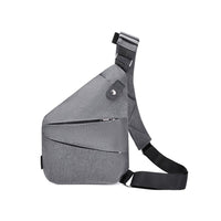 Thumbnail for Side view of crossbody travel shoulder bag