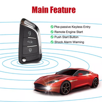 Thumbnail for Car Keyless Entry Security System Remote Control Door Central Lock Locking Kit
