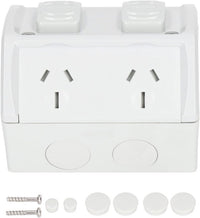 Thumbnail for Weatherproof Double Power Point 15Amp
