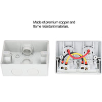 Thumbnail for Weatherproof Double Power Point 15Amp
