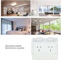 Thumbnail for Weatherproof Double Power Point 15Amp