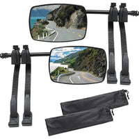 Thumbnail for Towing mirrors with tool-free installation on vehicle