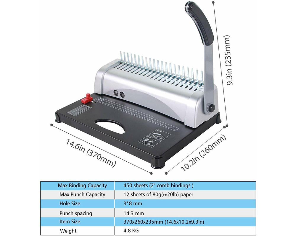 Binding Machine Office Binder Comb