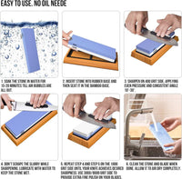 Thumbnail for Whetstone Sharpening Stones Kit