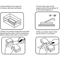 Thumbnail for Whetstone Sharpening Stones Kit