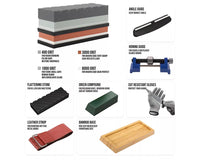 Thumbnail for sharpening stone kit tools