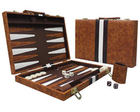 Thumbnail for Backgammon set showing 15 pieces per colour