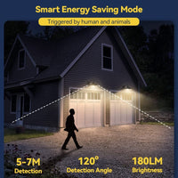 Thumbnail for Motion Sensor Solar Wall Light for Outdoor Safety