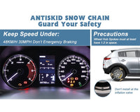 Thumbnail for 8pcs Car Tire Snow Chain