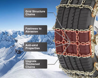 Thumbnail for 8pcs Car Tire Snow Chain