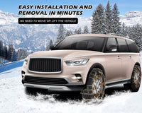 Thumbnail for tire chains with carry bag