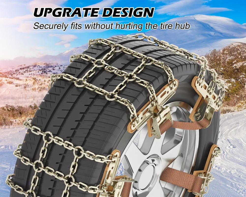 tire chains with carry bag
