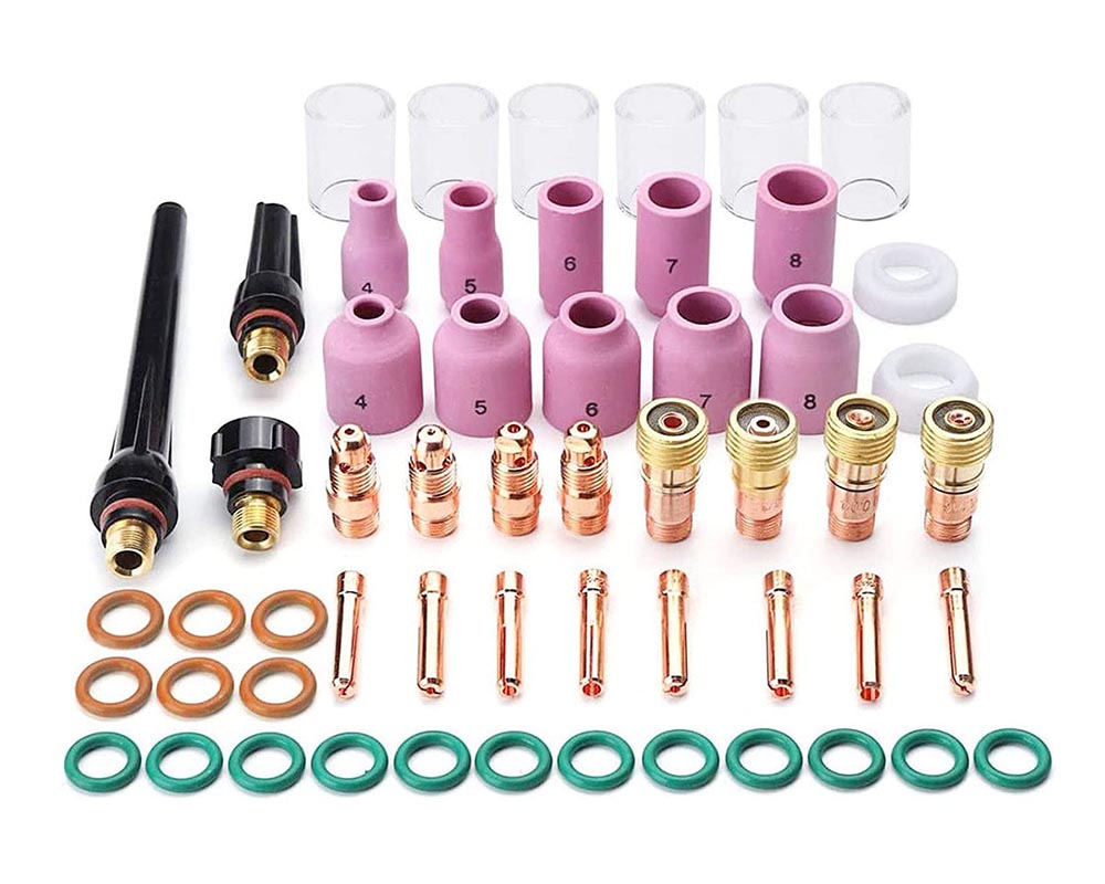 55PCS Tig Welding Torch Accessories Kit