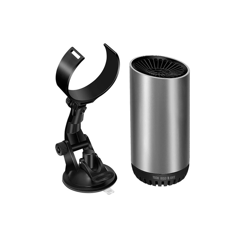 12V car heater portable defroster black ABS plastic