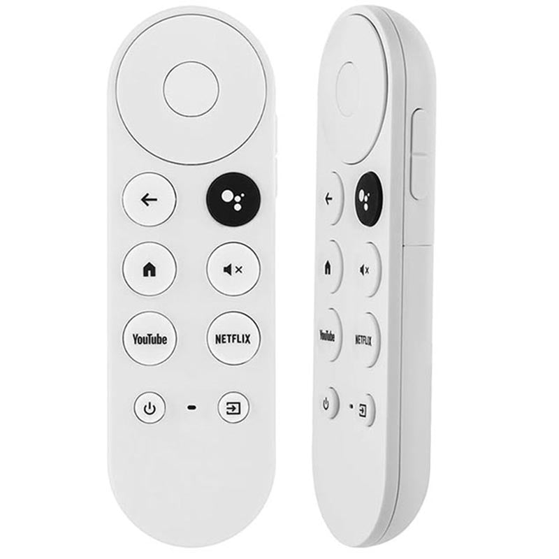 Remote control packaged without Chromecast device
