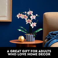 Thumbnail for Flower Orchid Building Blocks 608 Piece