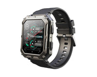 Thumbnail for black and orange watch