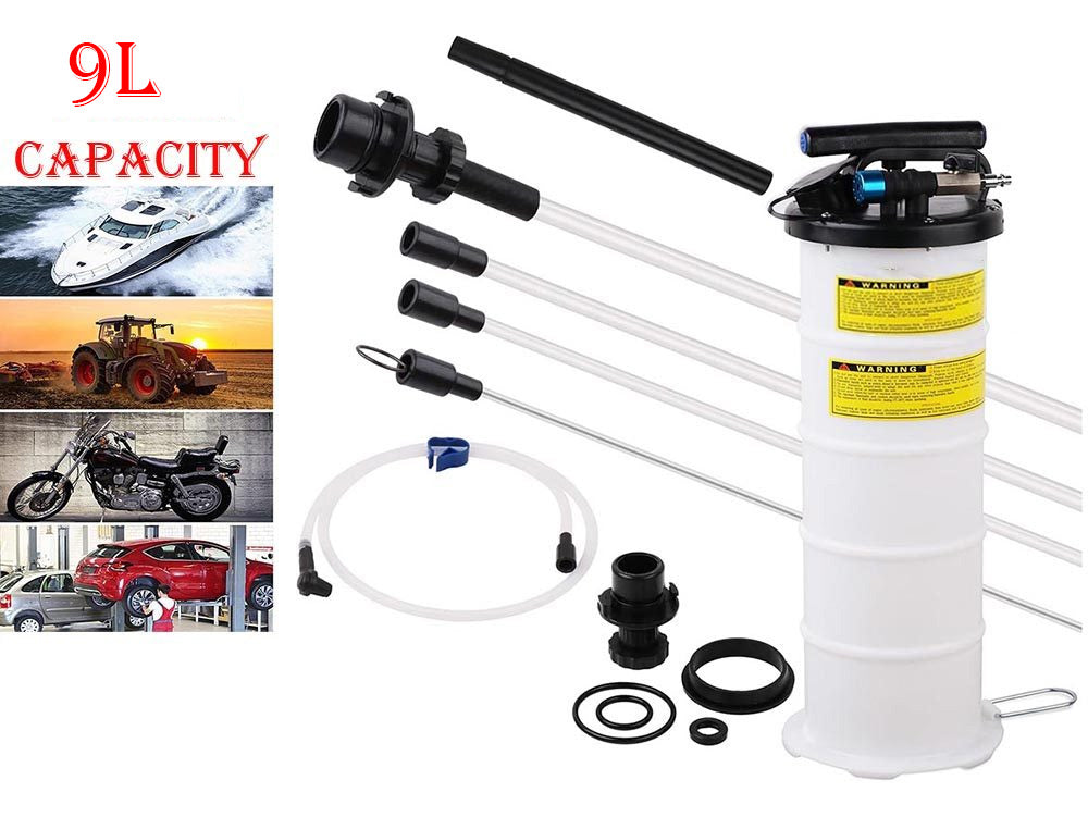 Pump with large 9 litre capacity