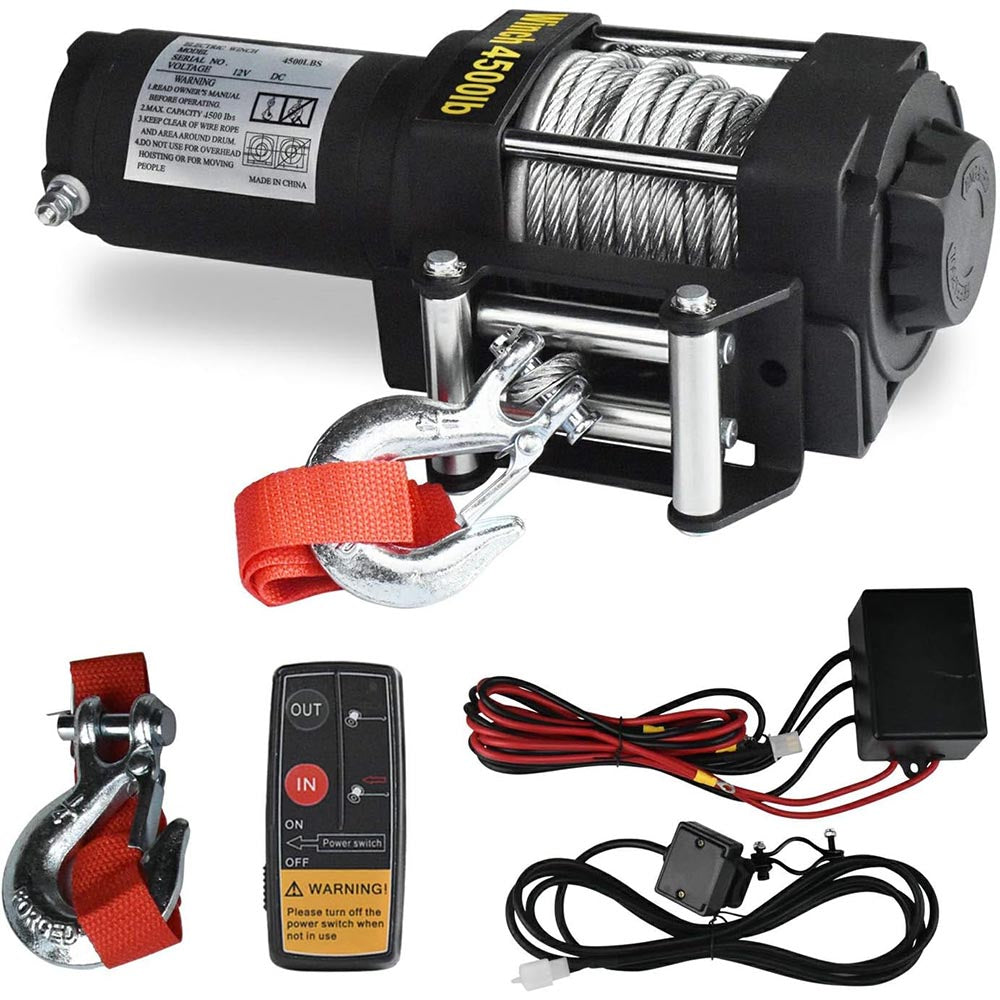 Wireless Electric Winch 4500lbs