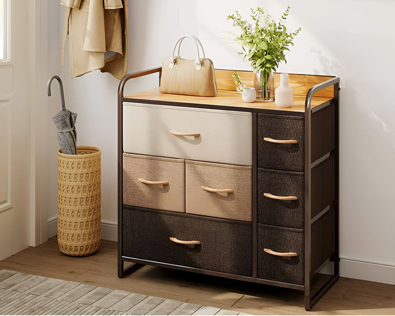 7 Drawer Tallboy Chest of Drawers