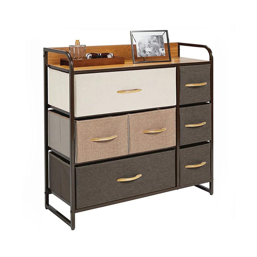 Chest of drawers used for organising clothes and accessories