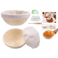 Thumbnail for Bread Proofing Basket Set Banneton Bowl