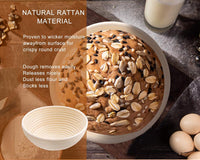 Thumbnail for Bread Proofing Basket Set Banneton Bowl