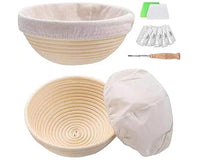 Thumbnail for Bread Proofing Basket Set Banneton Bowl