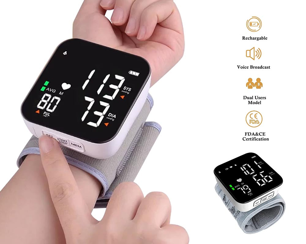 easy one touch blood pressure monitor