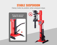 Thumbnail for 4.5T Hydraulic Auto Coil Strut Spring Compressor Adjustable Height