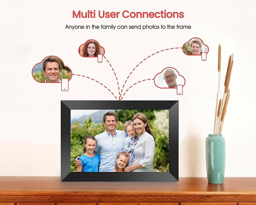 digital frame with power adapter