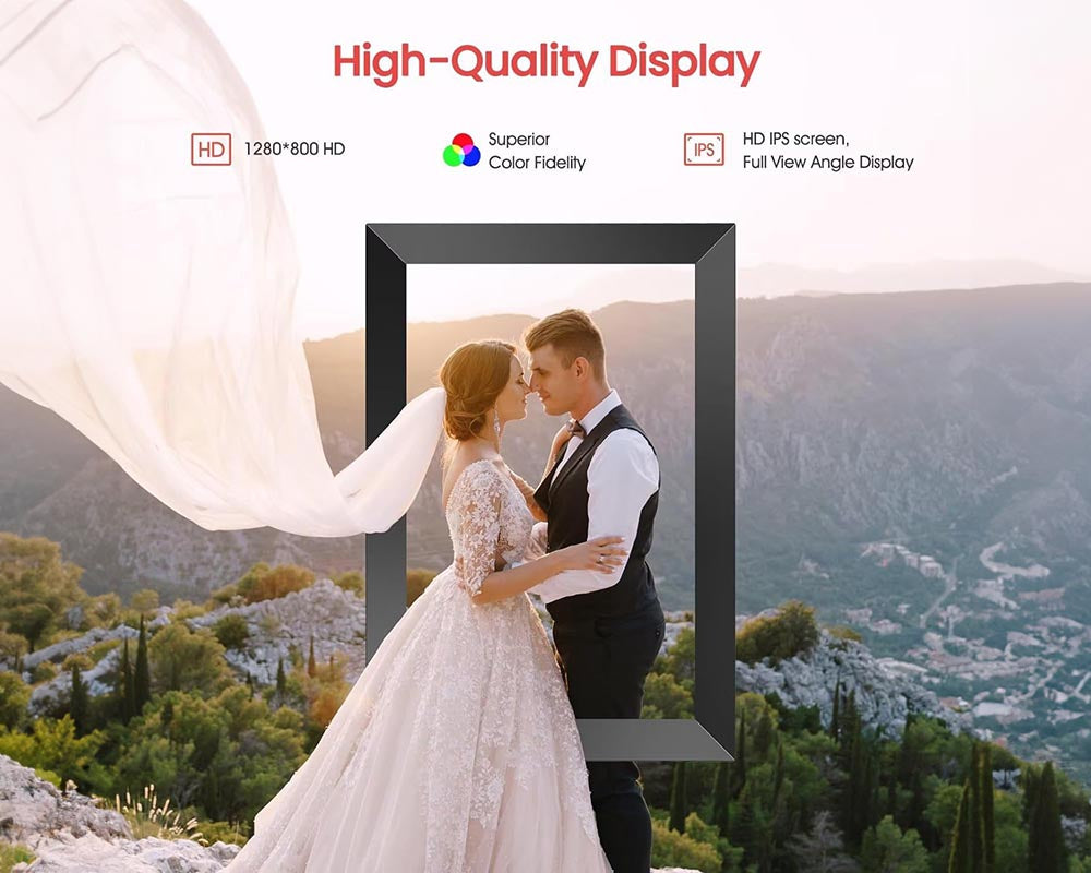 digital frame with power adapter