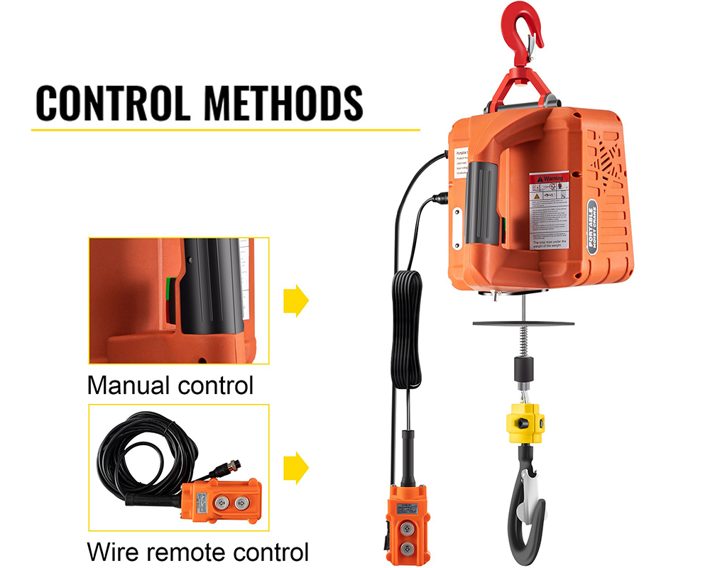 Wireless Hoist Winch 500KG