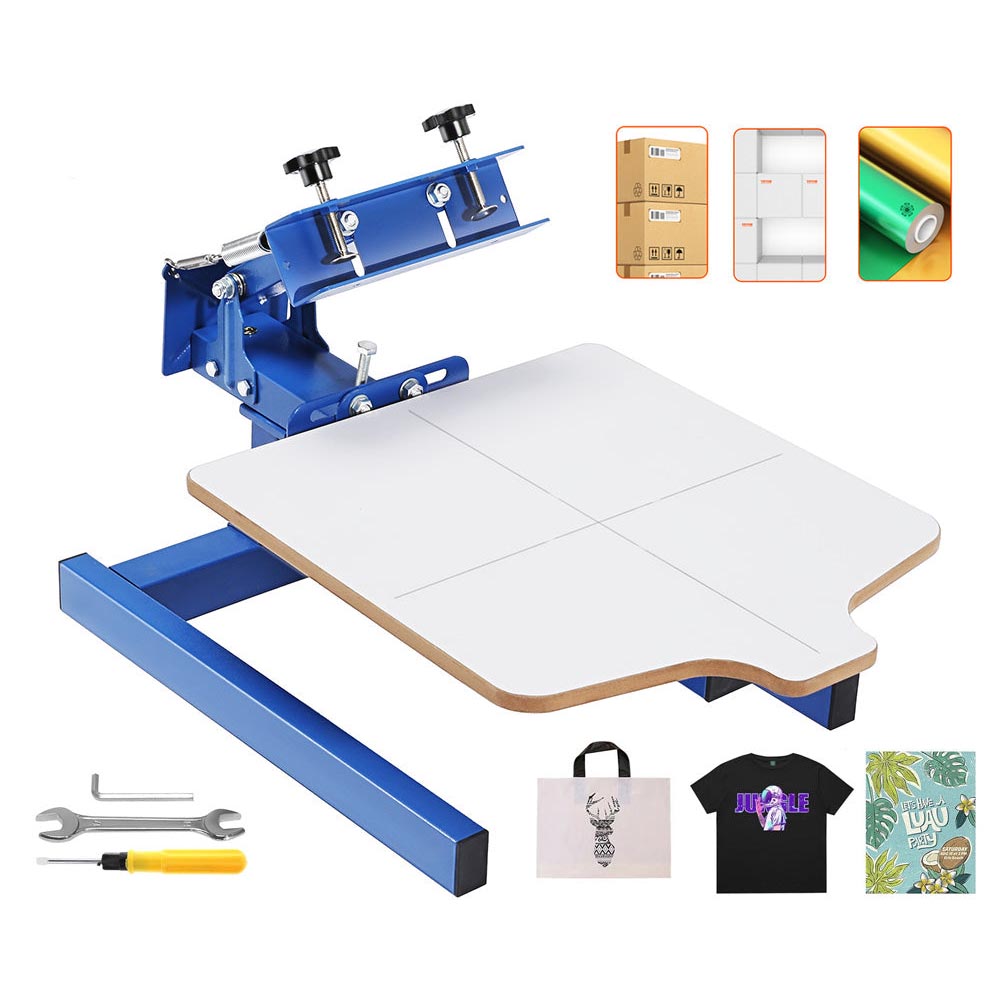 Screen printing machine showing smooth operation