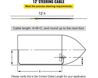 Thumbnail for Boat Rotary Steering System Kit