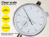 Thumbnail for Dial Indicator Gauge with Magnetic Base