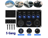 Thumbnail for 5 Gang Rocker Switch Panel