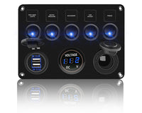 Thumbnail for 5 Gang Rocker Switch Panel