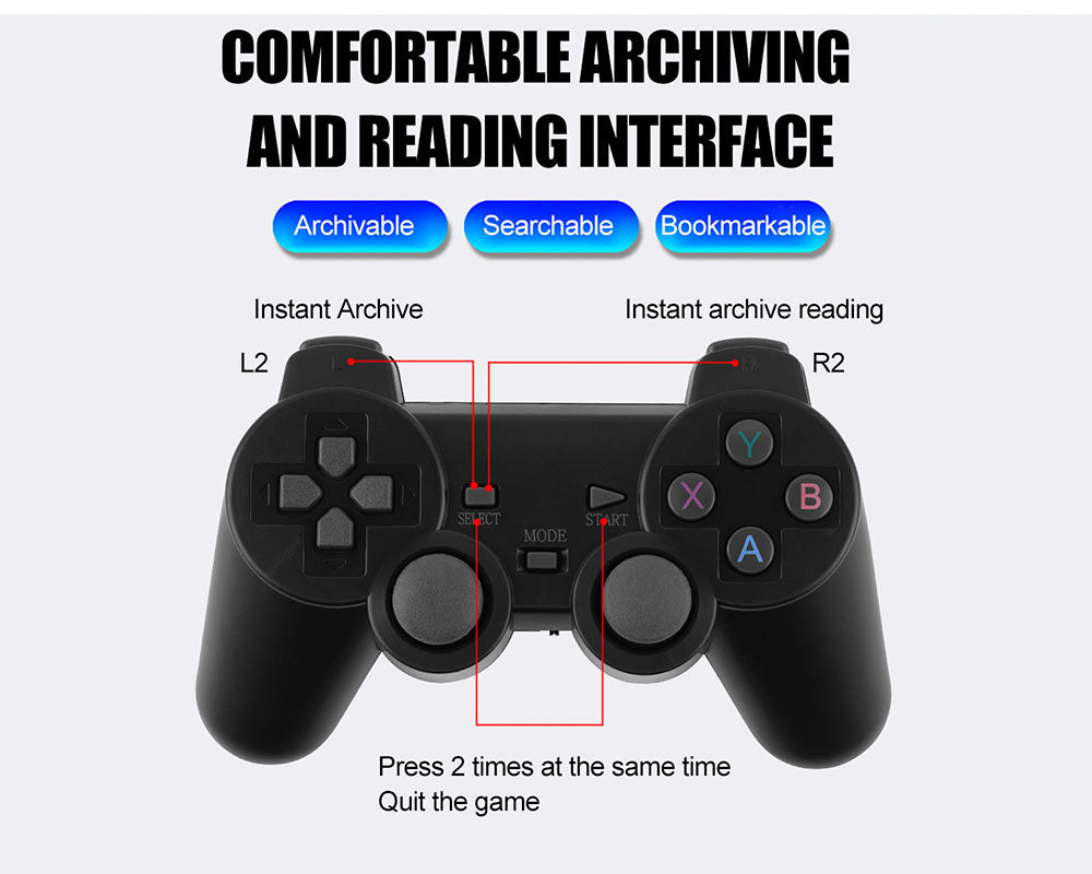 4K Wireless HDMI TV Gaming Stick Console