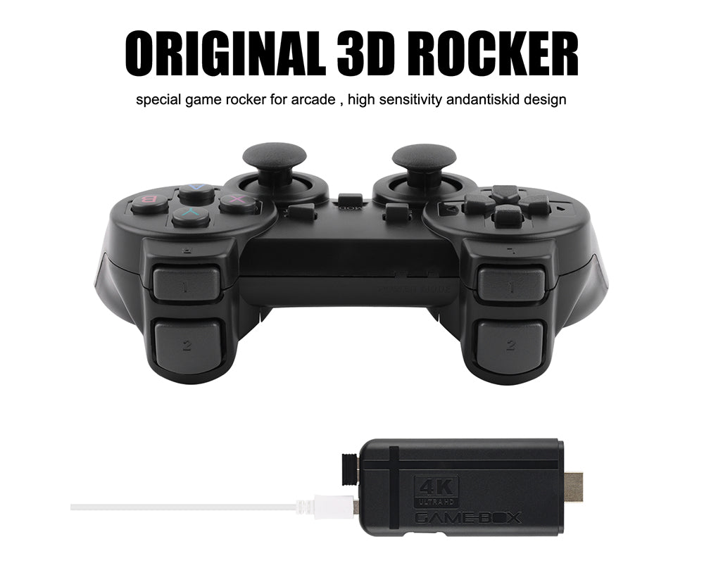 4K Wireless HDMI TV Gaming Stick Console
