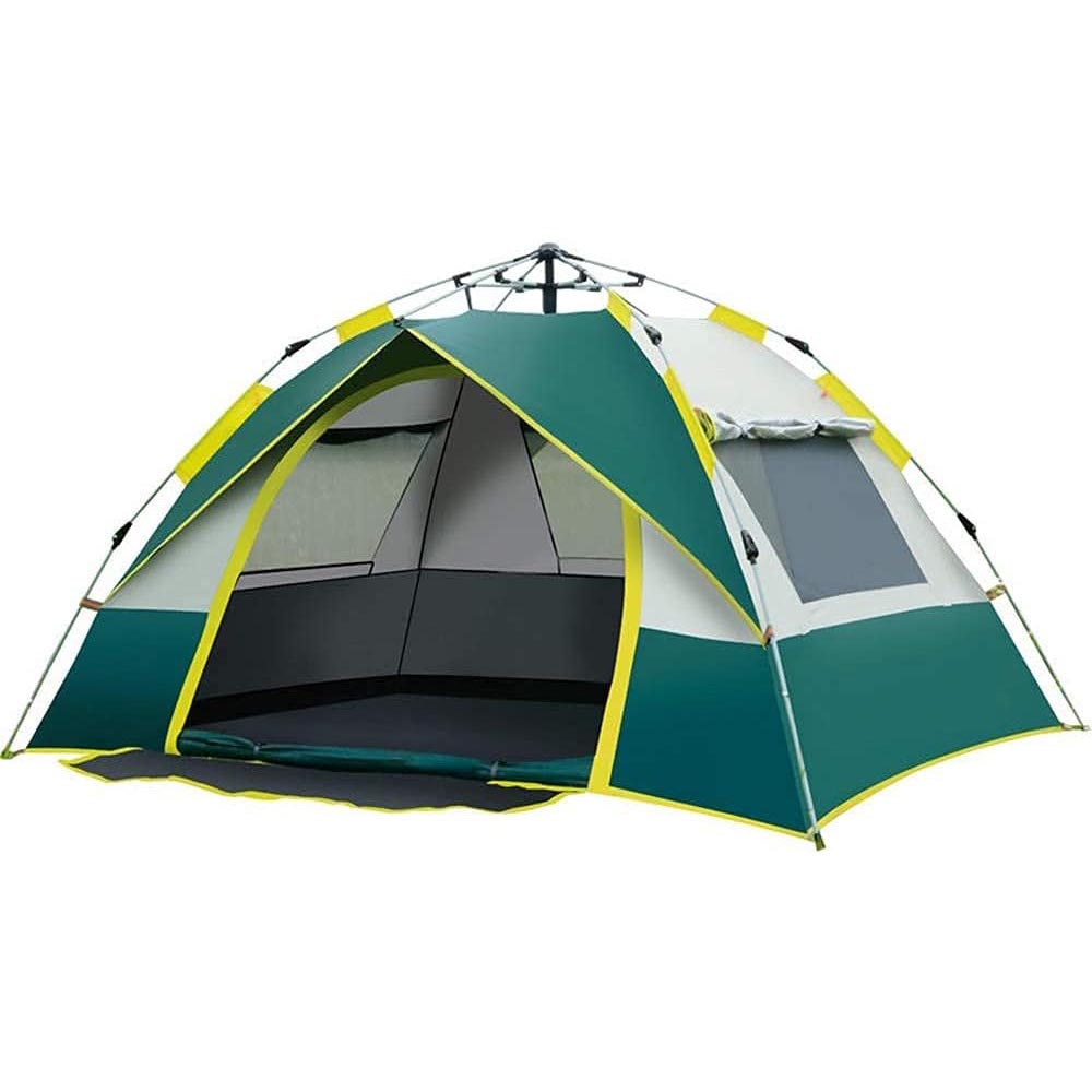 Camping tent ground peg and rope